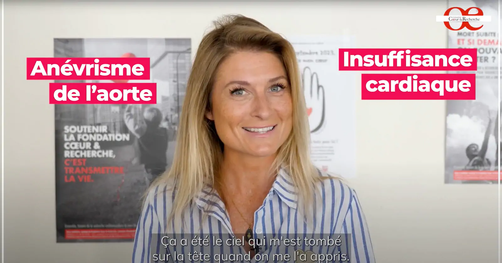 Sandrine Arcizet évoque son opération à cœur ouvert