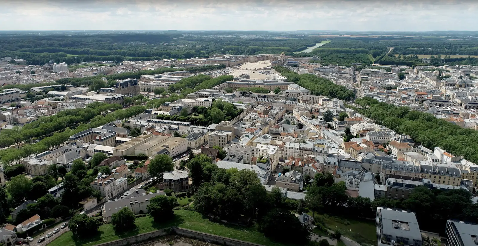 Versailles, une ville un château